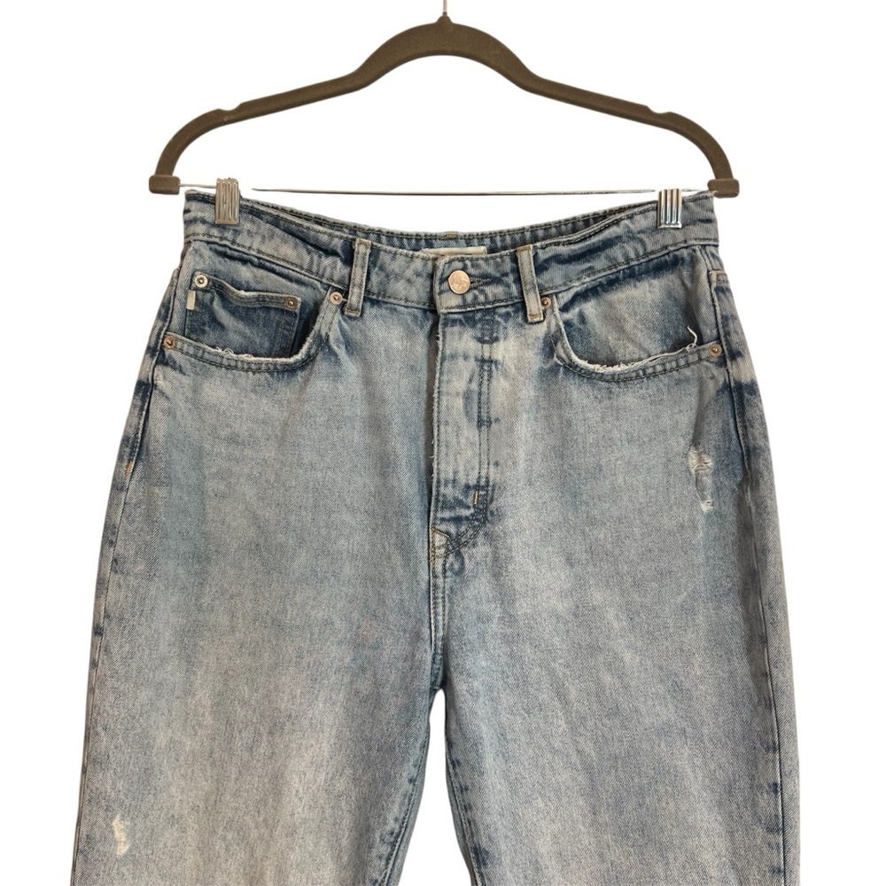 LOVERS + FRIENDS Revolve Reece High Rise Slim Straight Harland Denim Size 30 - Picture 5 of 16